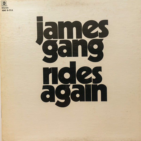 James Gang - James Gang Rides Again