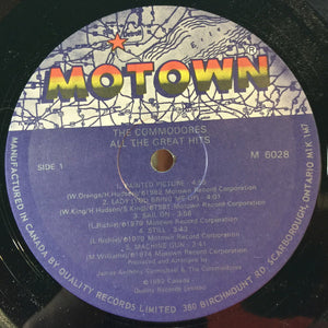 Commodores - All The Great Hits - 1982