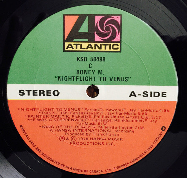 Boney M. - Nightflight To Venus