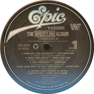 Various - The Wrestling Album Vinyl Record