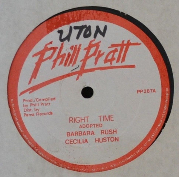 Barbara Rush & Cecilia Huston - Right Time -