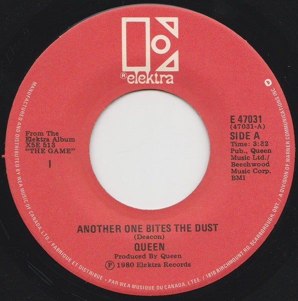 Queen - Another One Bites The Dust Vinyl Record