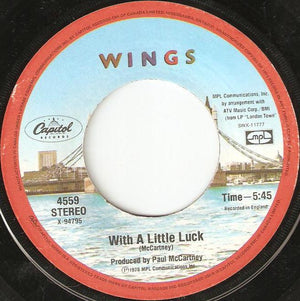 Wings - With A Little Luck - 1978