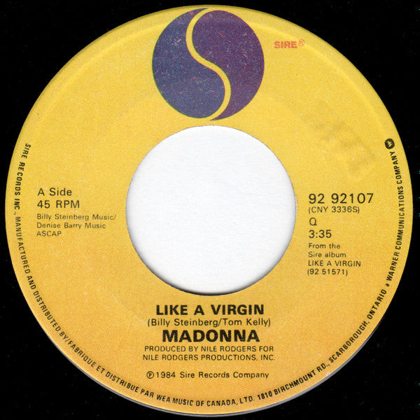 Madonna - Like A Virgin