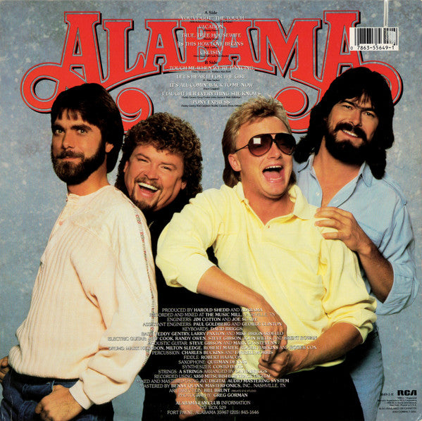 Alabama - The Touch - 1986