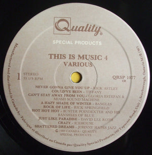 Various - This Is Music 4