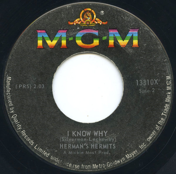 Herman's Hermits - Can't You Hear My Heartbeat Vinyl Record
