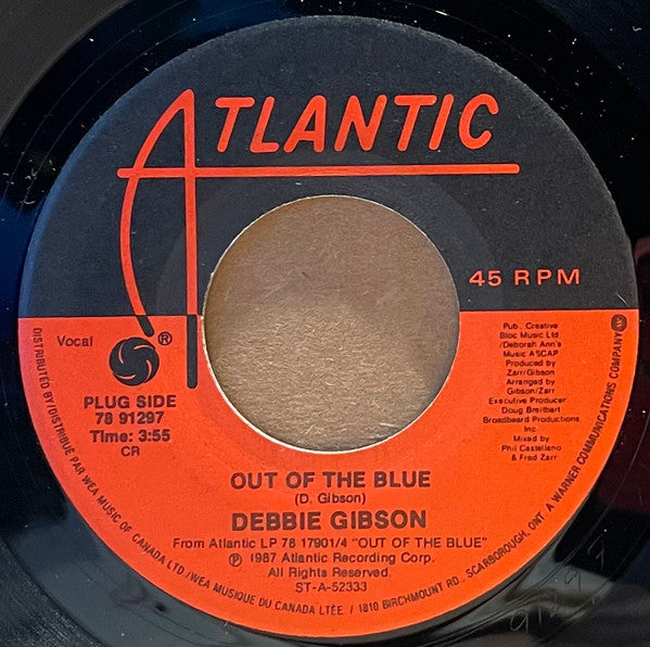 Debbie Gibson - Out Of The Blue