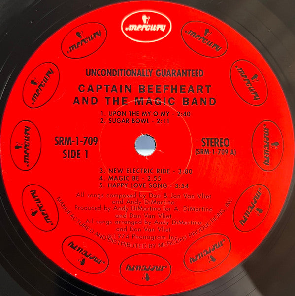 Captain Beefheart - Unconditionally Guaranteed