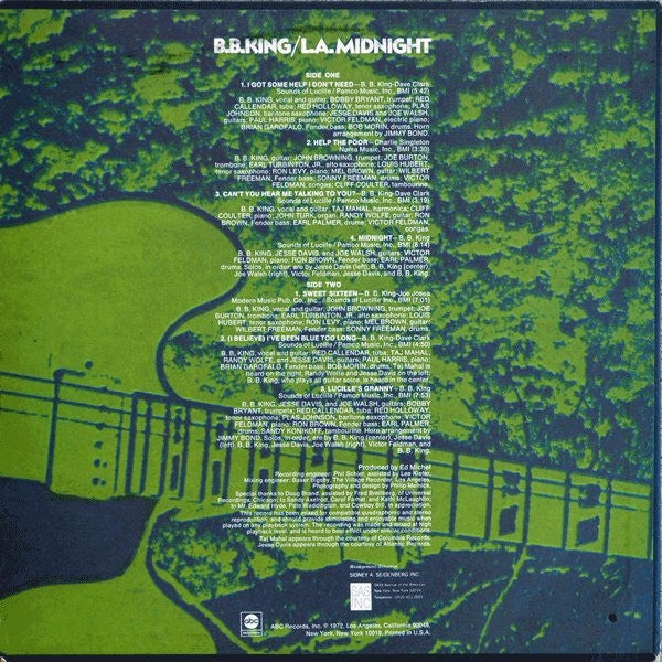 B.B. King - L.A. Midnight - 1972