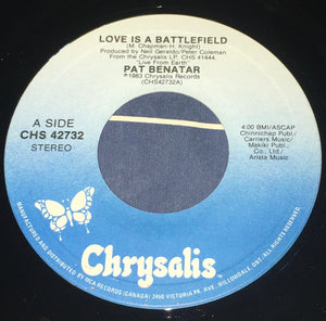 Pat Benatar - Love Is A Battlefield - 1983