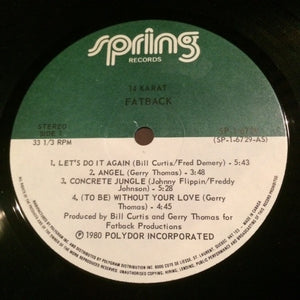 The Fatback Band - 14 Karat