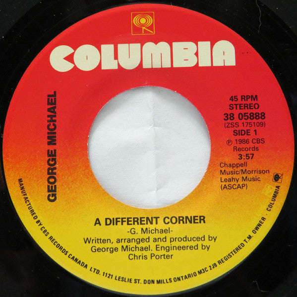 George Michael - A Different Corner