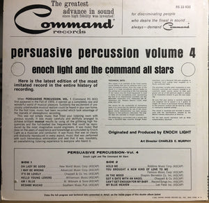 Enoch Light - Persuasive Percussion - Vol. 4 Vinyl Record
