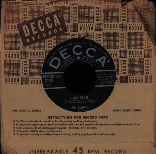 Len Barry - 1 - 2 - 3