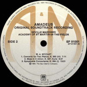 Sir Neville Marriner - Amadeus (Original Soundtrack Recording)