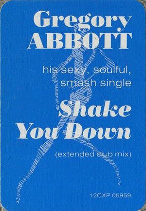 Gregory Abbott - Shake You Down 1986 - Quarantunes