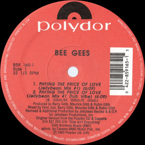 Bee Gees - Paying The Price Of Love - 1993
