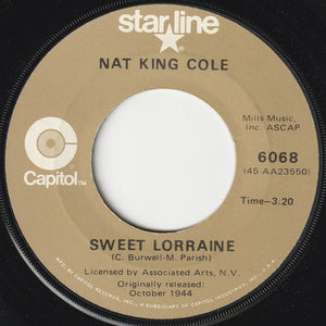 Nat King Cole - Nature Boy / Sweet Lorraine