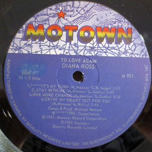 Diana Ross - To Love Again