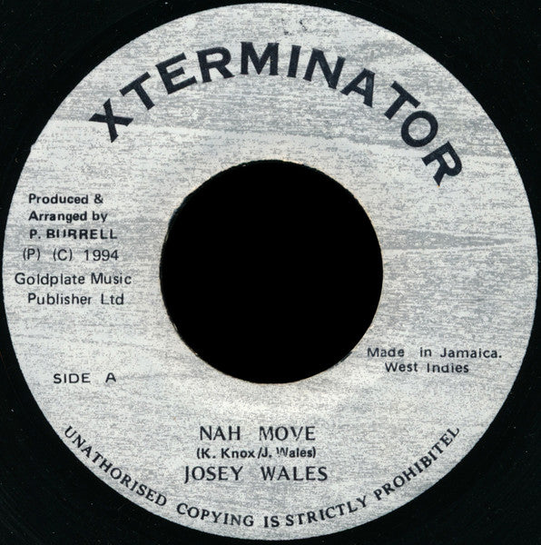 Josey Wales - Nah Move - 1994