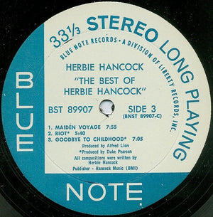 Herbie Hancock - The Best Of Herbie Hancock - 1971