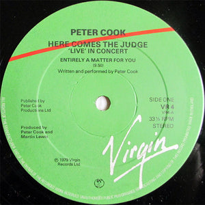 Peter Cook - Here Comes The Judge - 1979