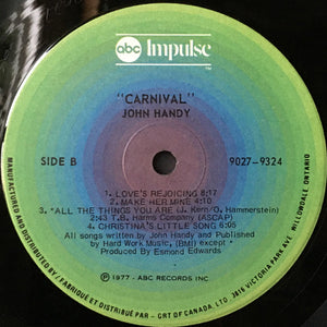 John Handy - Carnival