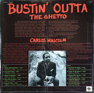 Carlos Malcolm - Bustin' Outta The Ghetto -