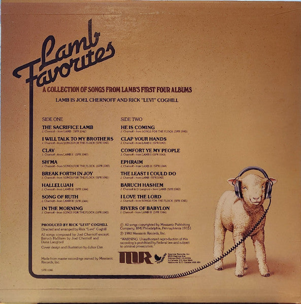 Lamb - Lamb Favorites - 1980