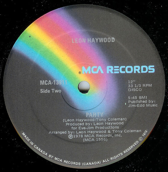 Leon Haywood - Disco Fever / Party