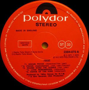 Focus - Focus - 1975