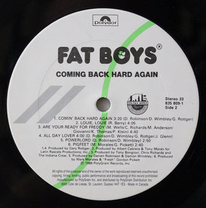 Fat Boys - Coming Back Hard Again