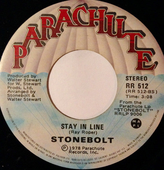 Stonebolt - I Will Still Love You / Stay In Line - 1978