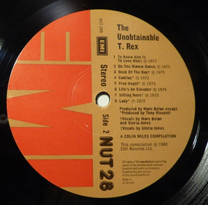 T. Rex - The Unobtainable T. Rex - 1980