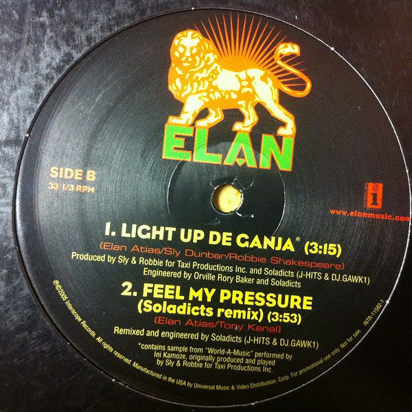 Elan Atias - Feel My Pressure - 2005