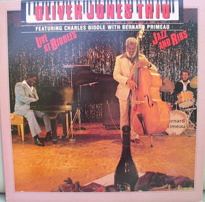 Oliver Jones Trio - Live At Biddles - 1983