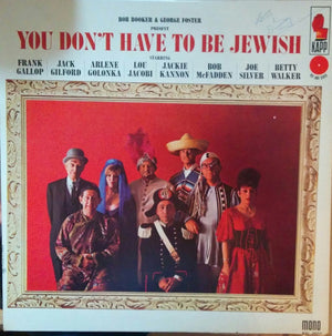 Bob Booker And George Foster - Present: You Don't Have To Be Jewish - 1965