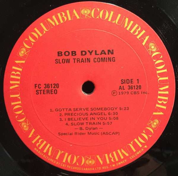 Bob Dylan - Slow Train Coming Vinyl Record