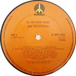 Kris Kristofferson - Me And Bobby McGee - 1971