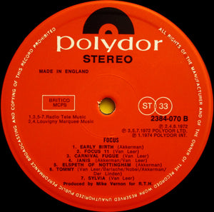 Focus - Focus - 1975