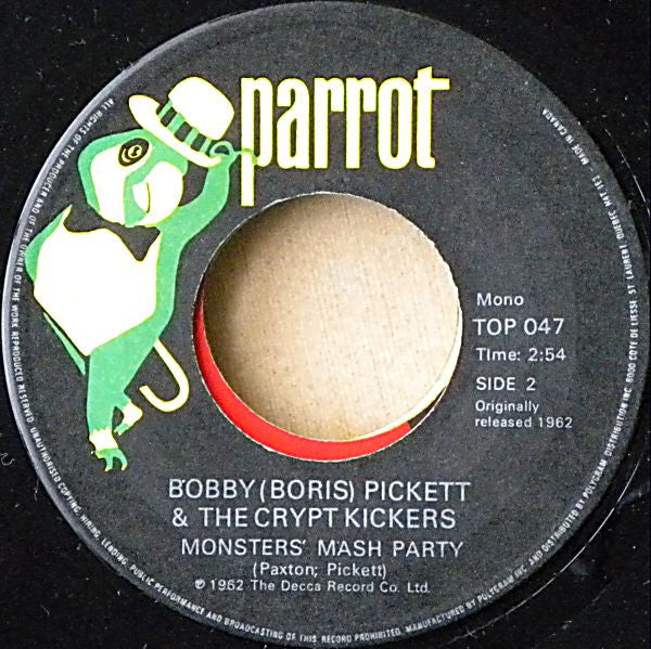 Bobby (Boris) Pickett And The Crypt-Kickers - Monster Mash -