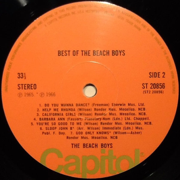 The Beach Boys - Best Of The Beach Boys