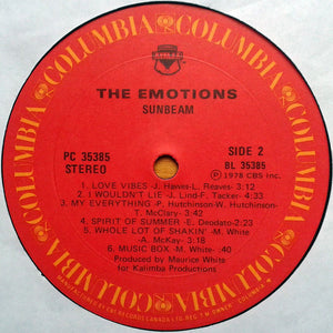 Emotions, The - Sunbeam - 1978