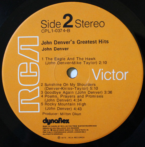John Denver - John Denver's Greatest Hits