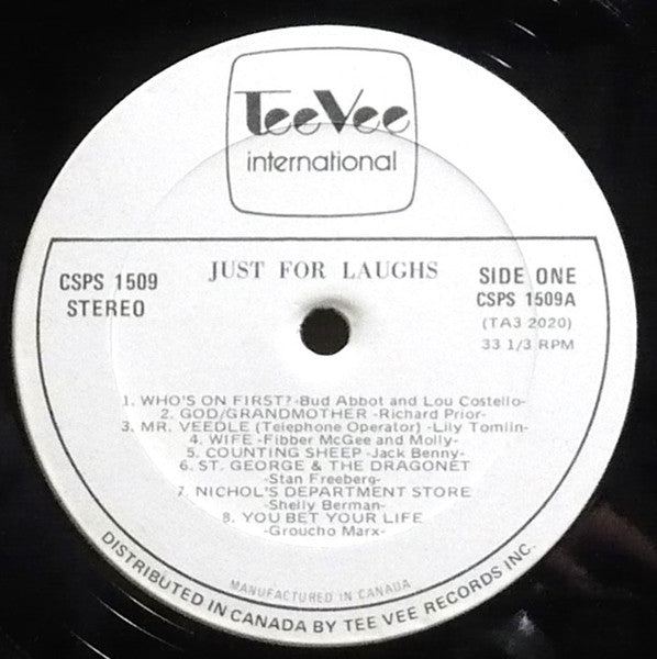 Various - Just For Laughs