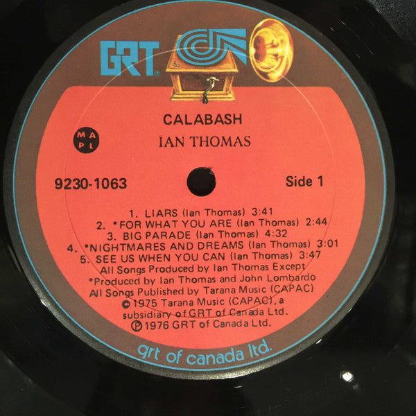 Ian Thomas Band - Calabash