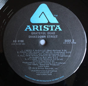 Grateful Dead, The - Shakedown Street - 1978