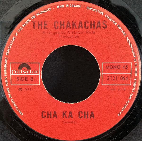 Chakachas - Jungle Fever - 1971
