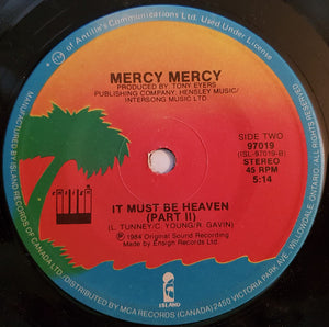 Mercy, Mercy - It Must Be Heaven - 1984